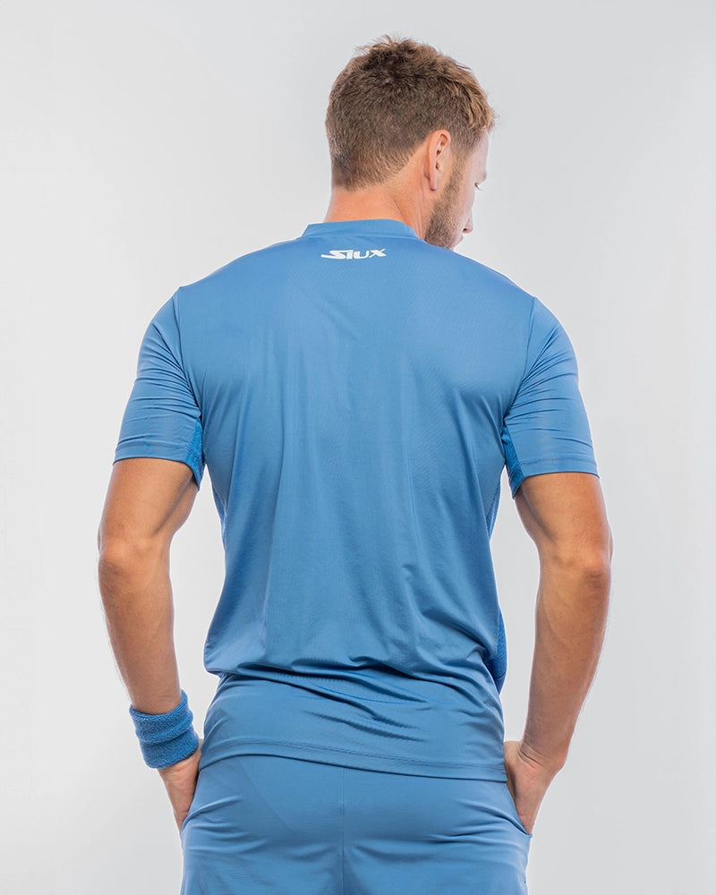 Tricou Polo Siux Eman Man Albastru