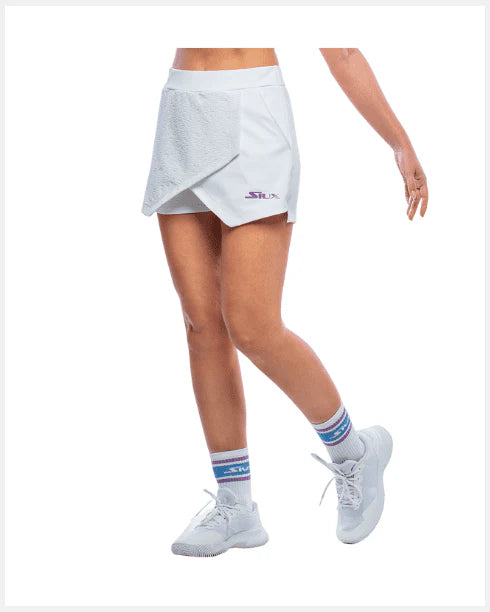 Fusta Siux Jacquard Woman Alb